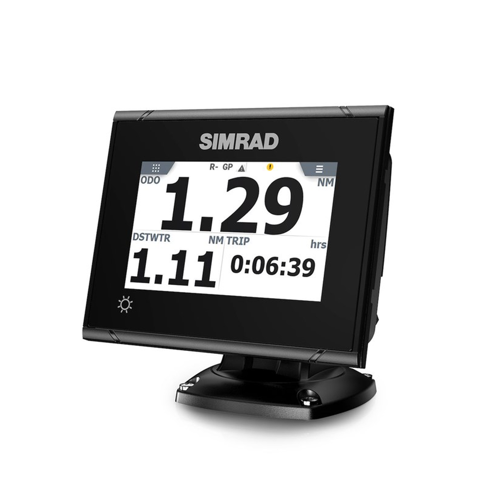 Sistema GPS Simrad P2005 con Antena GS70 / Pantalla Táctil a Color 5 Pulgadas / GPS + GLONASS / Navegador y Brújula GPS / Compatible con Radar, ECDIS y Autopiloto / Conexión Directa con Antena / Escalable con MX Junction Box