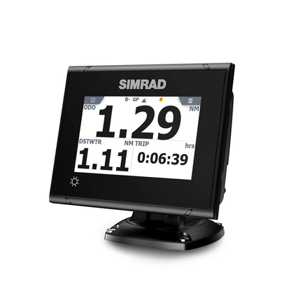Sistema GPS Simrad P2005 con Antena GS70 / Pantalla Táctil a Color 5 Pulgadas / GPS + GLONASS / Navegador y Brújula GPS / Compatible con Radar, ECDIS y Autopiloto / Conexión Directa con Antena / Escalable con MX Junction Box