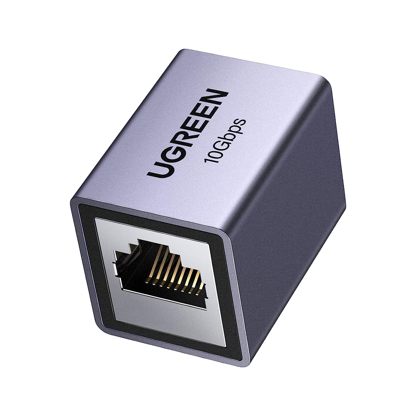 Acoplador STP (Extensor de Cable Ethernet RJ45) | 10Gbps | Blindado | Compatibilidad con Cat8 Cat7 Cat6 Cat5e | Hasta 100 Metros (328.08 Pies) | Aleación de Aluminio