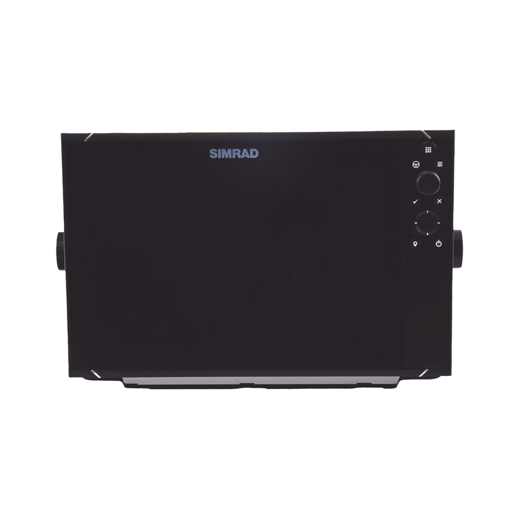 Pantalla Náutica NSS12 evo3S / Pantalla SolarMAX IPS 12 Pulgadas / Procesador iMX 8 / Ecosonda Integrada 1kW CHIRP / Conectividad Inalámbrica / Cartografía C-MAP® Preinstalada / Compatibilidad con Accesorios Simrad / Montaje Flush
