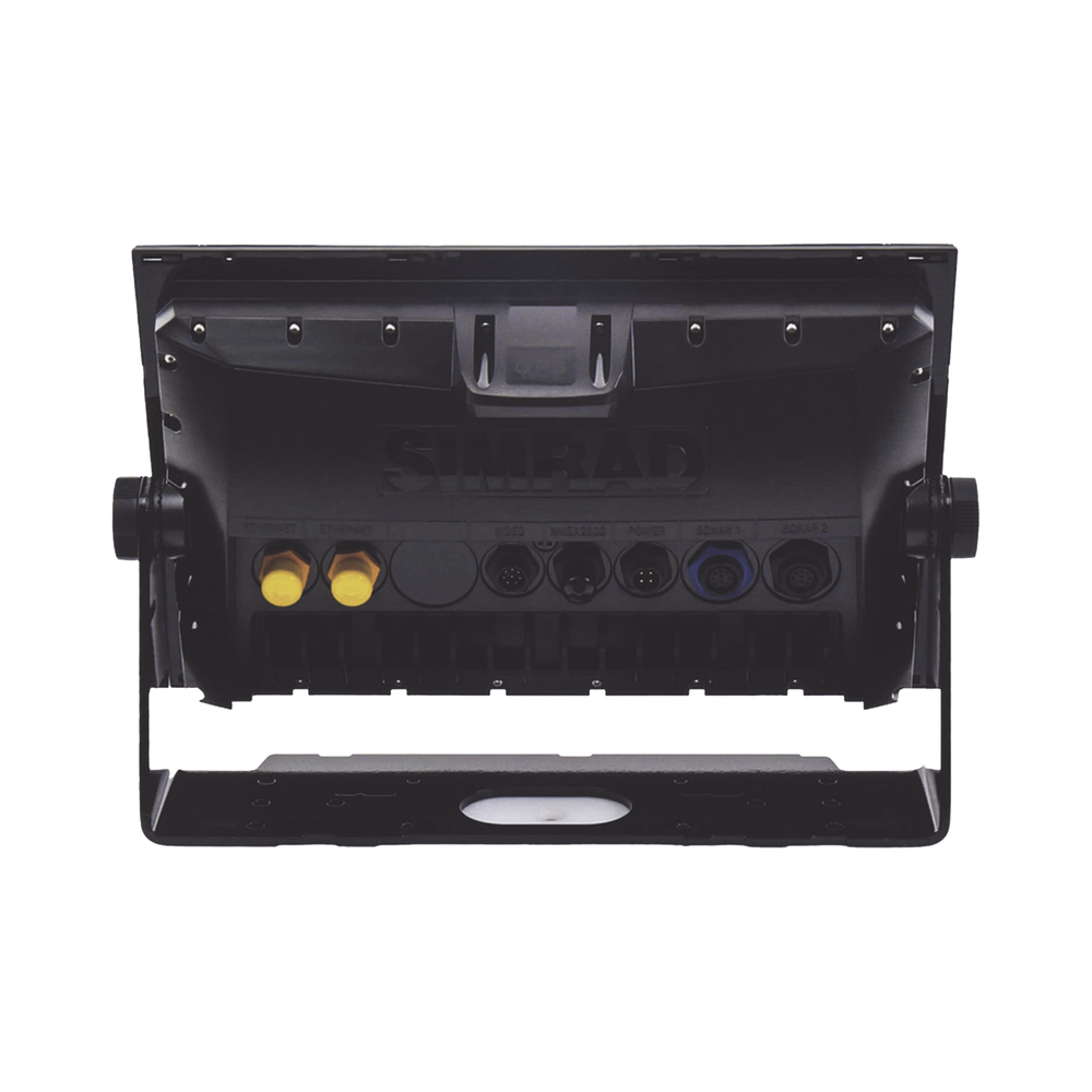 Pantalla Náutica NSS12 evo3S / Pantalla SolarMAX IPS 12 Pulgadas / Procesador iMX 8 / Ecosonda Integrada 1kW CHIRP / Conectividad Inalámbrica / Cartografía C-MAP® Preinstalada / Compatibilidad con Accesorios Simrad / Montaje Flush