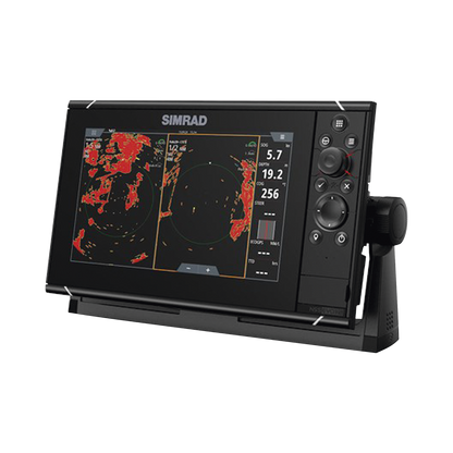 Pantalla Náutica 9 Pulgadas SolarMAX IPS / Procesador iMX 8 / Ecosonda Integrada 1kW CHIRP / GPS Incorporado / Conectividad Inalámbrica / Compatibilidad con Accesorios Simrad / Montaje Flush o Bracket / Incluye Mapa Mundial