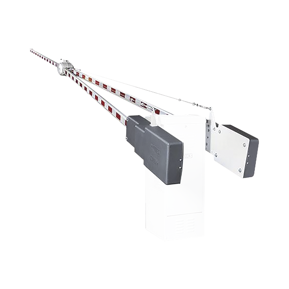 Brazo Octogonal de Aluminio de 3 Piezas / Longitud 20 pies / Solo Compatible con Barrera 1602