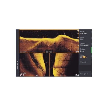 Transductor Active Imaging HD 2 en 1 / Compatible con CHIRP / SideScan y DownScan Imaging / Frecuencia 1.2 MHz / FishReveal / Compatible con HDS PRO y HDS LIVE