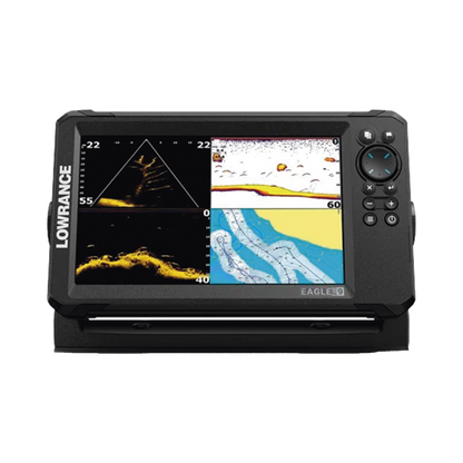 Eagle eye 9 ecosonda en pantalla horizontal IPS de 9 pulgadas, incluye transductor ojo de águila
