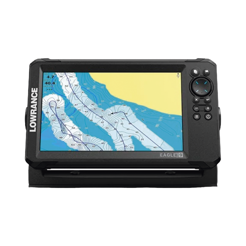 Eagle eye 9 ecosonda en pantalla horizontal IPS de 9 pulgadas, incluye transductor ojo de águila