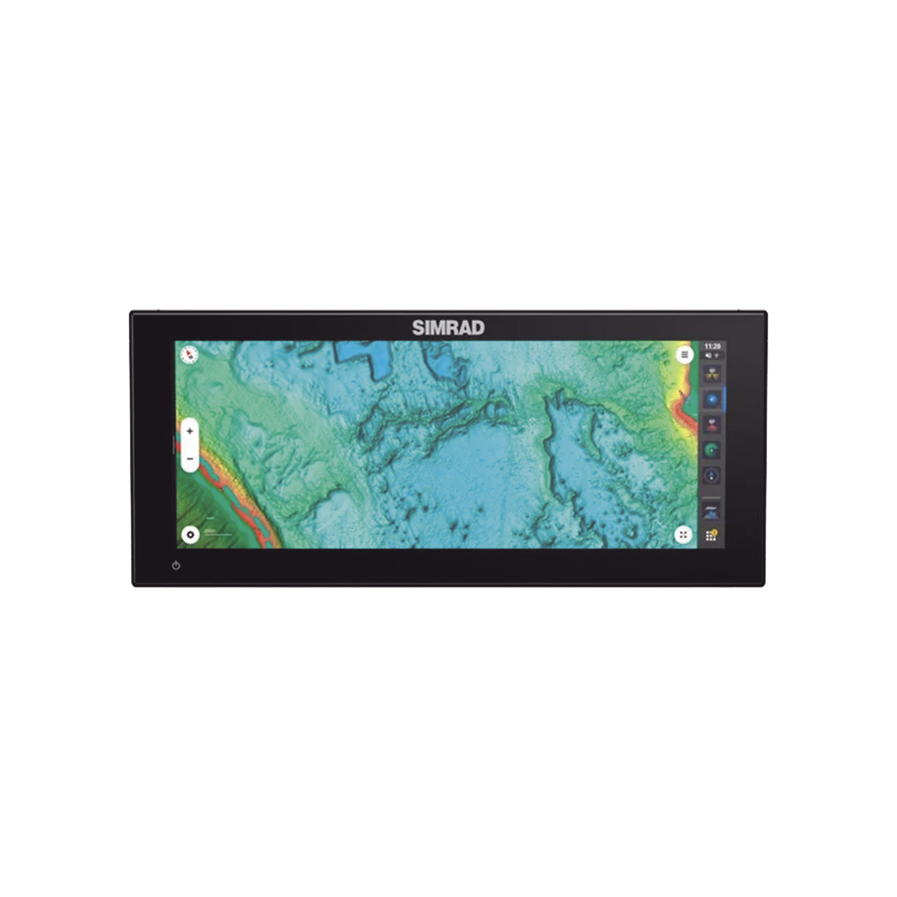 Pantalla Ultrawide NSX ULTRAWIDE de 12 pulgadas / Pantalla SolarMAX™ IPS HD / Integración con Mercury® y CZone® / Sonar Active Imaging™ / Compatibilidad con C-MAP® X-Gen Charts / NMEA 2000® / Ethernet y USB