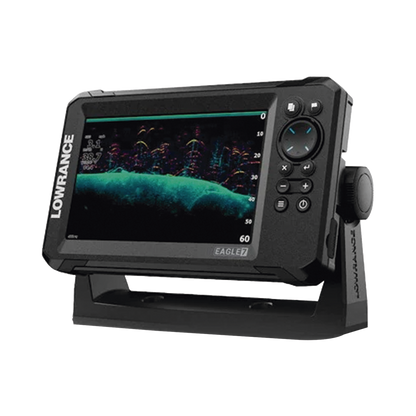 Eagle-7 ecosonda en pantalla horizontal IPS de 7 pulgadas, incluye transductor skimmer 50/200 kHz