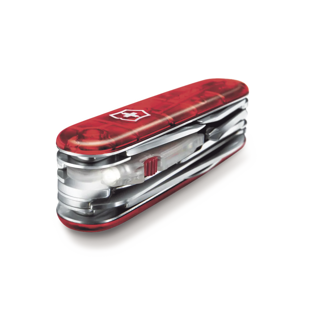 Navaja Victorinox de Bolsillo Mediana Huntsman Lite de 21 Funciones con Luz LED