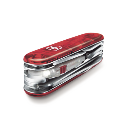 Navaja Victorinox de Bolsillo Mediana Huntsman Lite de 21 Funciones con Luz LED