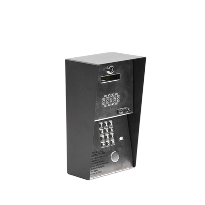 Audioportero Telefónico DKS Para 600 números Telefónicos / Control Para 2 Puertas / Gabinete Para Sobreponer/ Marcación a 16 Digitos / Linea Análoga o Digital