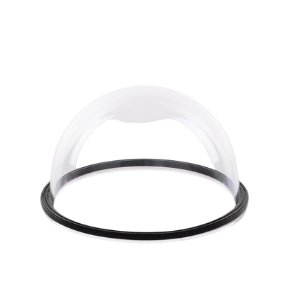 Burbuja Transparente para Domos Motorizados TURBOHD / Compatible con epcom / HIKVISION / Soporta IP66 / IK10 / DS-2CE5AU1T-AVPIT3ZF / DS-2CE5AH0T-AVPIT3ZF(C) /