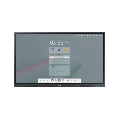 Pantalla tactil interactiva 75" Android 14 certificado con EDLA  / Touch tipo IR / UHD / 400 nits / HDMI / USB / WIFI / RJ45 / Compatible con montajes VESA 800 x 400