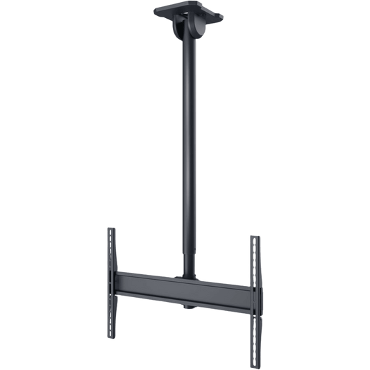 Soporte de Techo Universal Paramount PCM150 para Pantallas de 43" a 90"+ / Capacidad de Carga 150 lb (68 kg) / Ajuste Vertical 39.59" a 63.21" / Rotación 360° / Inclinación +20°/-5° / Montaje en Techos Planos