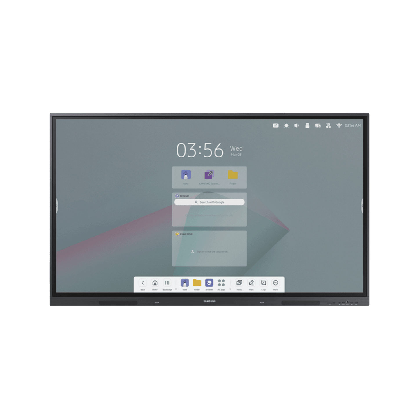 Pantalla Touch 4K Interactivo de 86" con Lápiz Táctil. WIFI,  Puertos USB/RS232/LAN/HDMI/DP, Compatible VESA