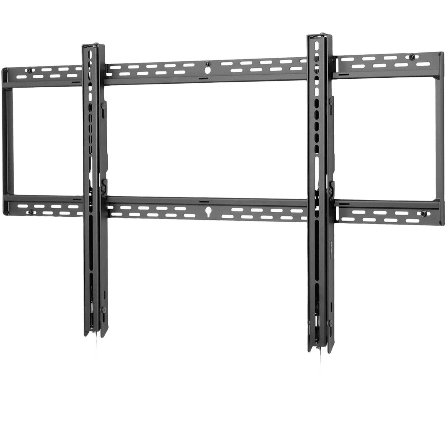 Montaje Universal Pantallas Planas 60"-98" / Capacidad 350 lb (158 kg) / Perfil Ultra Delgado 1.73" / Auto-Bloqueo sin Herramientas / Placa Abierta para Cableado / VESA hasta 1100 x 600
