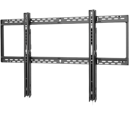 Montaje Universal Pantallas Planas 60"-98" / Capacidad 350 lb (158 kg) / Perfil Ultra Delgado 1.73" / Auto-Bloqueo sin Herramientas / Placa Abierta para Cableado / VESA hasta 1100 x 600
