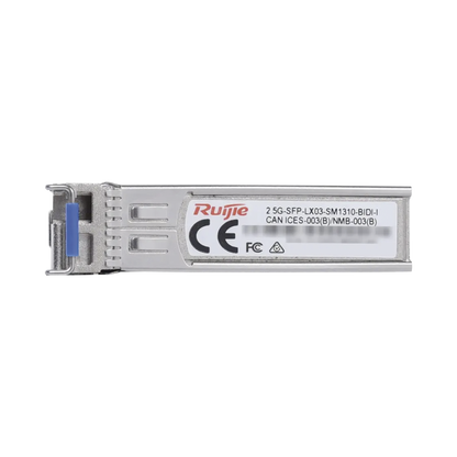 Transceptor Lado (A) un Hilo BiDi SFP 2.5Gb LC Monomodo Tx 1310nm / Rx 1550nm, hasta 3km