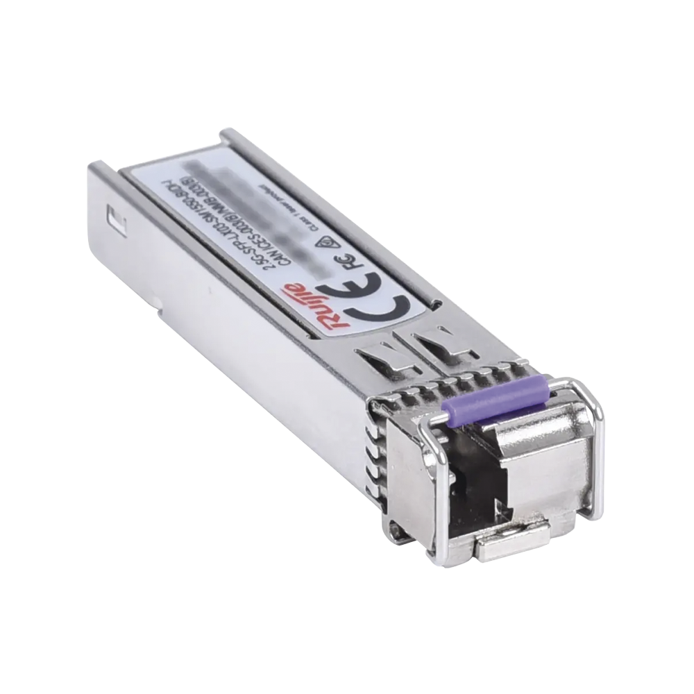 Transceptor Lado (B) un Hilo BiDi  SFP 2.5Gb LC Monomodo Tx 1550nm / Rx 1310nm, hasta 3km