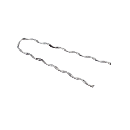 Remate Preformado para Fibra Óptica Mini Figura 8, Span 80 m, para mensajero de acero con diámetro &Phi; 1.6  mm - 1/16"