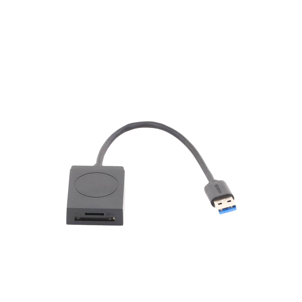 Lector de tarjetas USB-A 3.0 a MicroSD (TF) / SD | 5Gbps | Soporta hasta 2TB | Soporta Windows/Mac OS/Linux/Android | Lectura de Tarjetas Simultánea | No Requiere Controlador | Cable de 15cm.