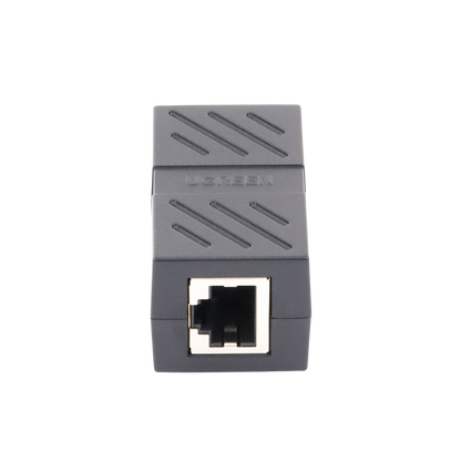 Acoplador (Extensor de Cable Ethernet RJ45 a RJ45) | 1000Mbps | Compatibilidad con Cat7 Cat6A Cat6 Cat5e | Compatible con POE | Ignífugo | ABS