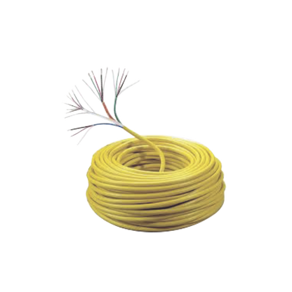 Carrete de Cable de 305 Metros (1000 Pies) / Color Amarillo / Compuesto por  6 x 22 AWG blindado, 4 x 18 AWG, 4 x 22 AWG, y 2 x 22 AWG / Para Aplicaciones en Control de Acceso