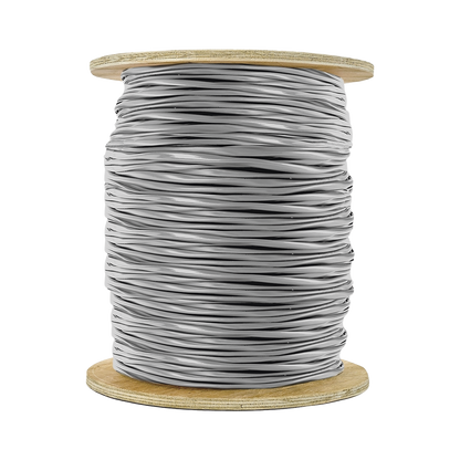 Carrete de 305 Metros (1000 Pies) / Cable de Cobre / 12 x 22 AWG / Riser / Tipo CMR CL3R FPLR / Para Interior / Color Gris / Para Aplicaciones de Alarmas de Intrusión y Automatización
