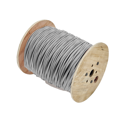 Carrete de 305 Metros (1000 Pies) / Cable de Cobre / 12 x 22 AWG / Riser / Tipo CMR CL3R FPLR / Para Interior / Color Gris / Para Aplicaciones de Alarmas de Intrusión y Automatización