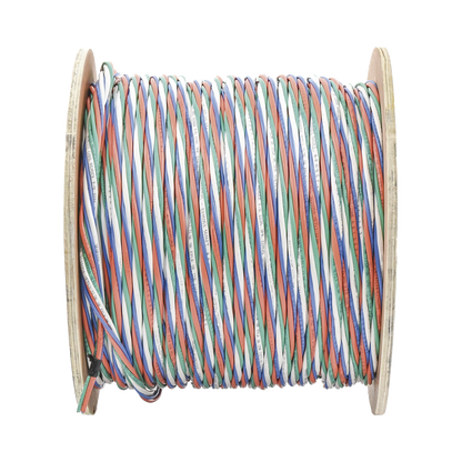 Carrete de 305 Metros (1000 Pies) Cable Múltiple Armado / 4 x 18 AWG SH + 6 x 22 AWG SH + 2 x 22 AWG SH + 4 x 22 AWG SH CMR