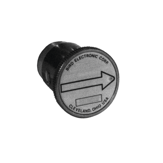 Elemento de 250 Watt en Línea 7/8" para Wattmetro BIRD 43 en Rango de Frecuencia de 25 a 60 MHz.