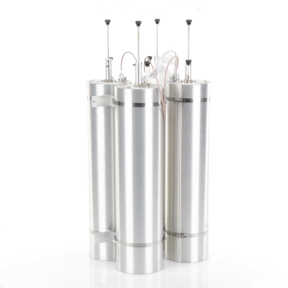 Duplexer Pasa Banda-Rechazo de Banda, 144-174 MHz, 4 Cavidades de 6.625" Diámetro, 500 KHz, 400 Watt, BNC Hembras.