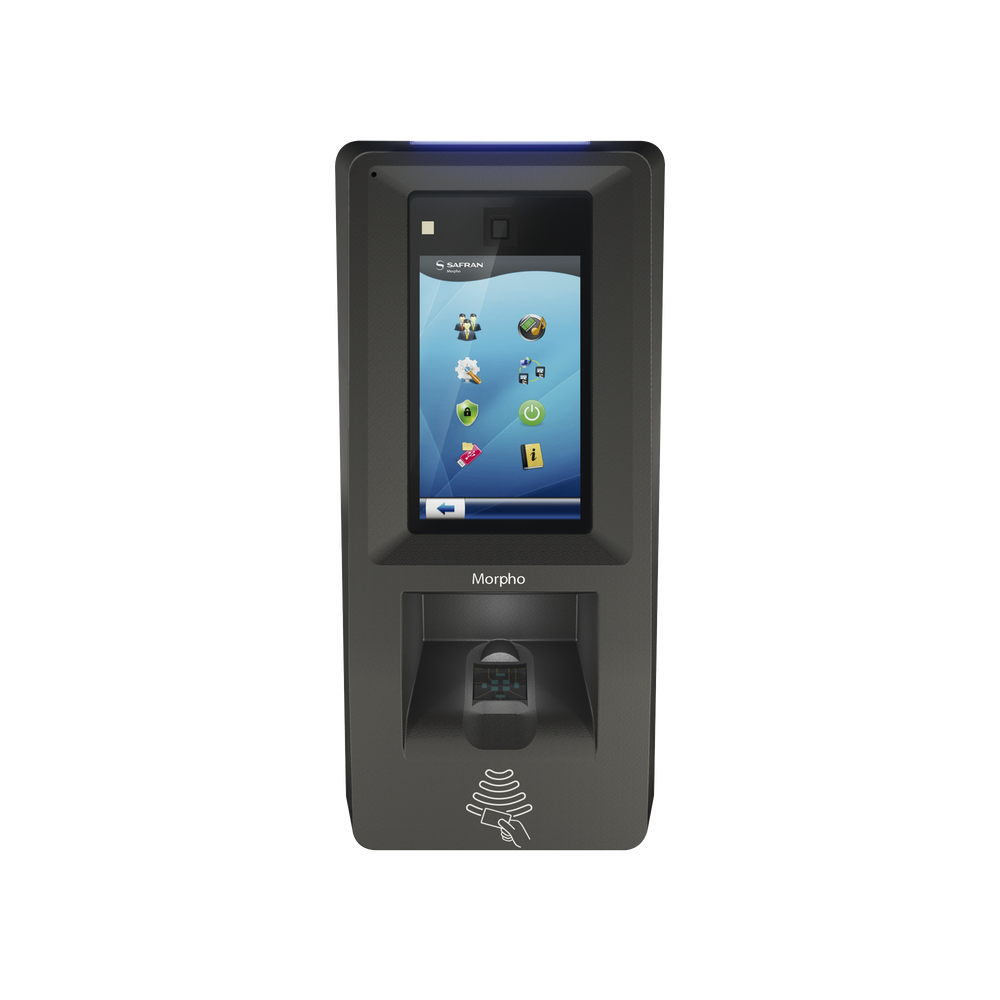 Lector de Huellas Serie Sigma Extreme MULTI-FFD con lector Mifare   PoE, IP65, IK09 aprobado por FBI