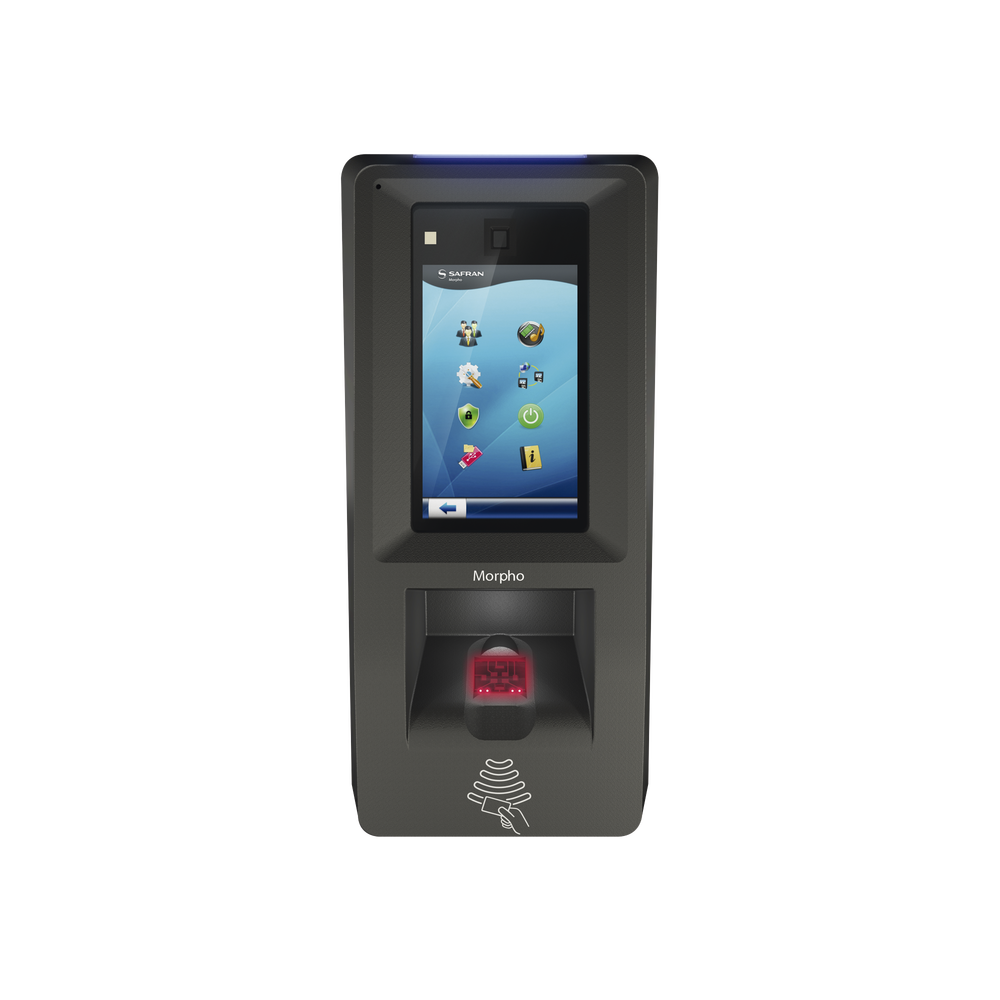 Lector de Huellas Serie Sigma Extreme MULTI-FFD con lector Mifare   PoE, IP65, IK09 aprobado por FBI