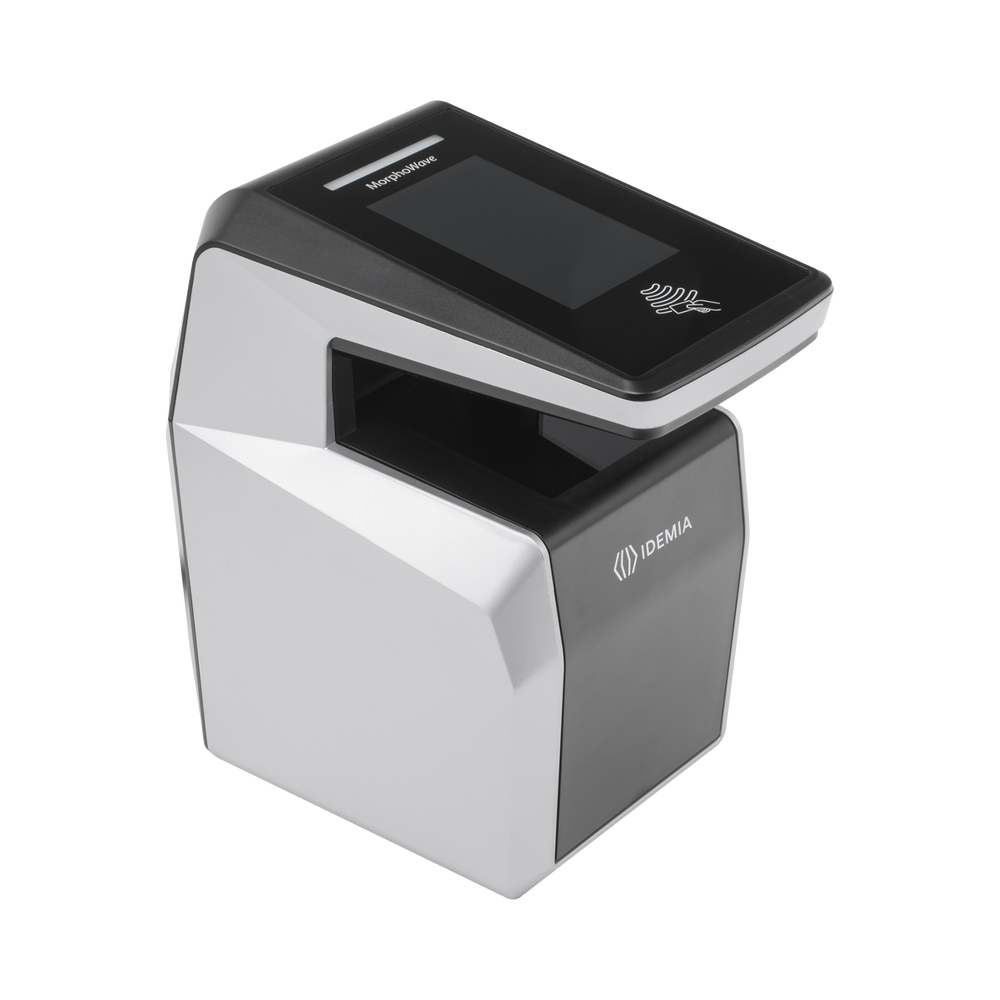 Lector de huella MorphoWave Compact / lector Multiformato  MIFare, DESFire, Prox HID, ICLASS/ QR/ IP65 / PoE