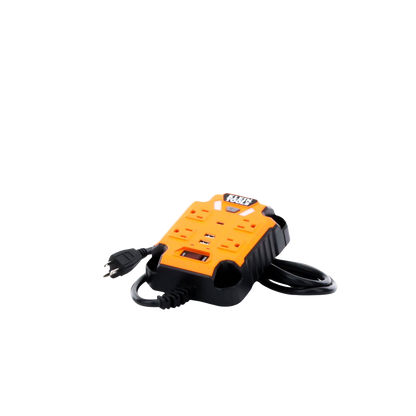 Multicontacto Powerbox 1, con 4 Salidas 120 Vca, 2 USB-A / 1 USB-C, Luces LED Integradas y Soporte Magnético