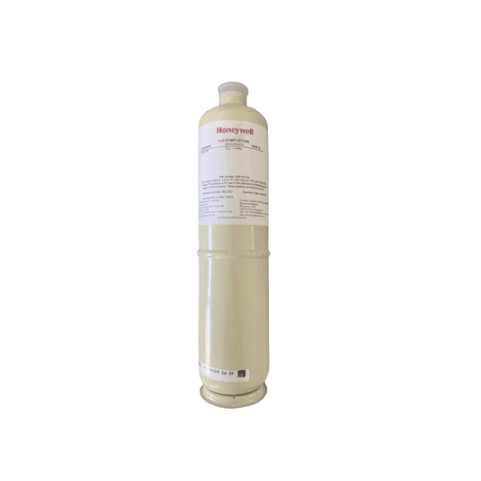 Cilindro De Calibración Para Dióxido De Nitrógeno (NO2)/N2, Concentración a 5 ppm, Capacidad de 58 L, Dimensiones 5/8 pulg. x 18 pulg.
