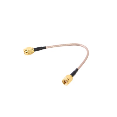 Jumper de 14.5 cms (RG-316) n conectores para equipos ROCKET cos SMA macho inversos.