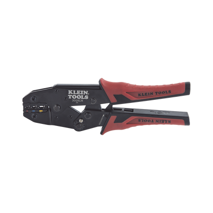 Pinza Ponchadora para Terminales con Aislamiento en Cable de Cobre Sólido y Trenzado de 10-22 AWG.