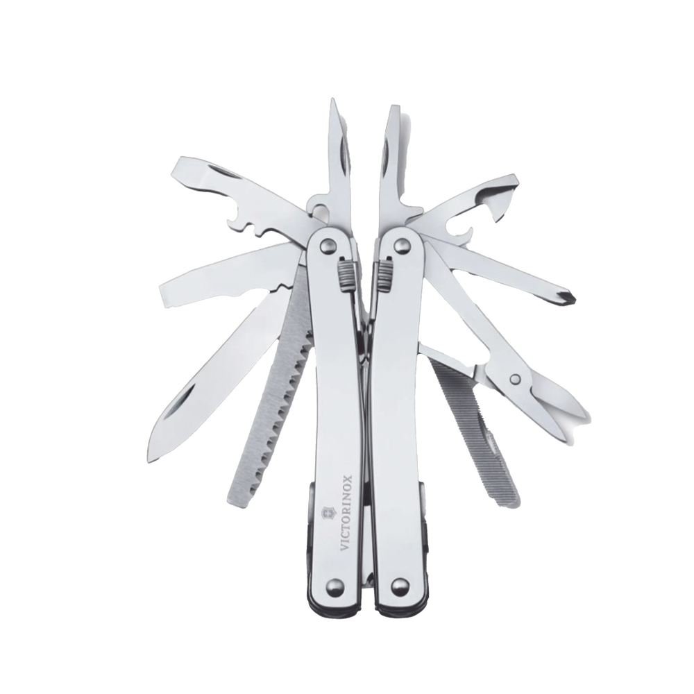 Navaja Victorinox Multiherramienta  Spirit X con 24 Funciones, Incluye Funda de Piel
