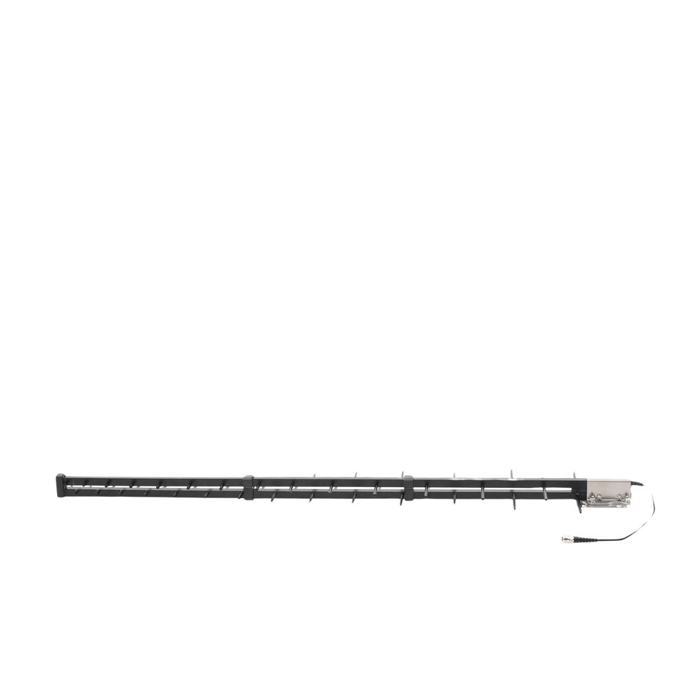 Antena LPDA de Alta Ganancia/ ESPECIAL PARA AMPLIFICADORES DE UNA A CINCO BANDAS DE FRECUENCIA/ 698-2700 MHz/ 12.15 dBi de Ganancia.
