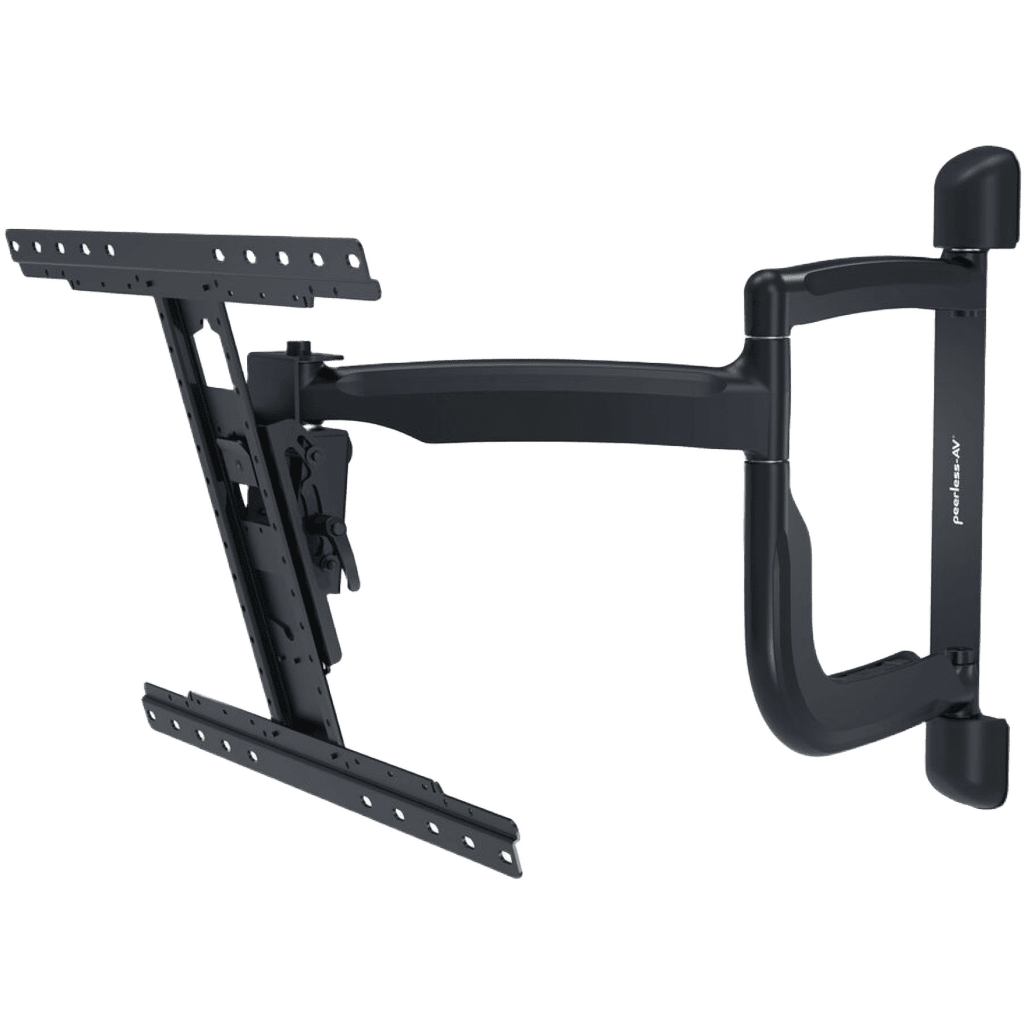 Soporte de Pared Articulado SmartMount para Pantallas 43" a 65"+ / Extensión 30.1" (765mm) / Capacidad 90 lb (41kg) / VESA 200x100 a 600x400mm / Pivote ±90° / Gestión Integrada de Cables