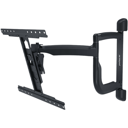 Soporte de Pared Articulado SmartMount para Pantallas 43" a 65"+ / Extensión 30.1" (765mm) / Capacidad 90 lb (41kg) / VESA 200x100 a 600x400mm / Pivote ±90° / Gestión Integrada de Cables