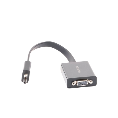 Adaptador HDMI a VGA / Resolución 1080P / Audio 3.5mm / Con Puerto Micro USB para Alimentación / Plug & Play / No Requiere Controlador / ABS / Flexible y Duradero