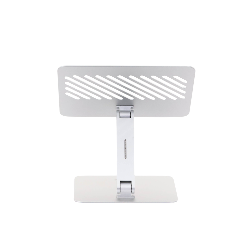 Soporte de Aluminio para Laptop | Ajustable 180° | Soporta Laptops de 10 a 17.3''| Capacidad de Carga 5Kg | Excelente Estabilidad | Diseño Para Alta Disipación de Calor | Altura y Angulo Ajustable | Plegable y Portátil.