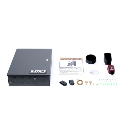 Cuadro de Mando Para Operadores Abatibles Doorking 6006-380 / Soporta Respaldo de Baterias