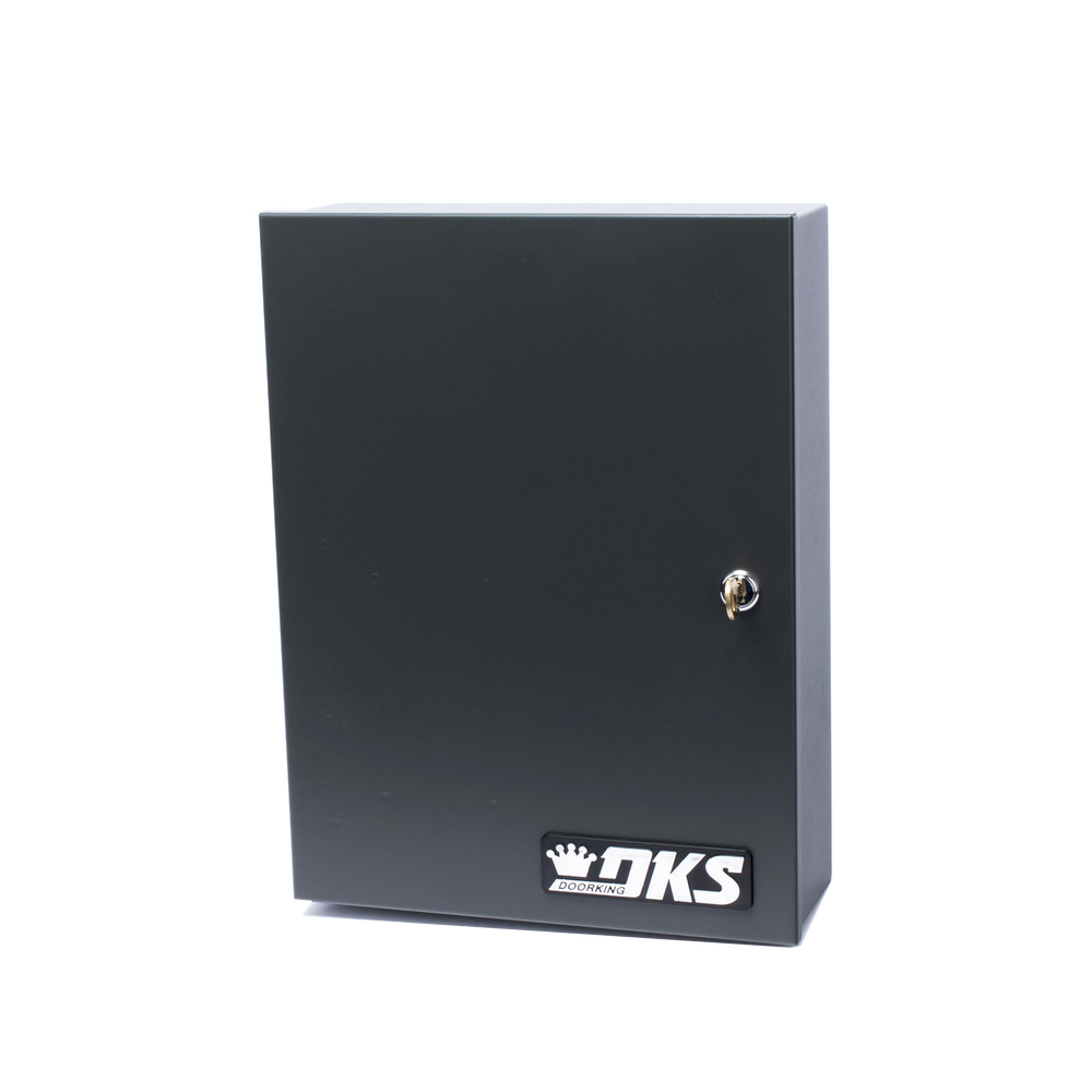 Cuadro de Mando Para Operadores Abatibles Doorking 6006-380 / Soporta Respaldo de Baterias