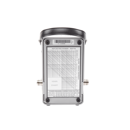 Wattmetro Direccional Thrueline de Banda Ancha con Elemento Fijo de 25-1000 MHz, 5-500 Watt .
