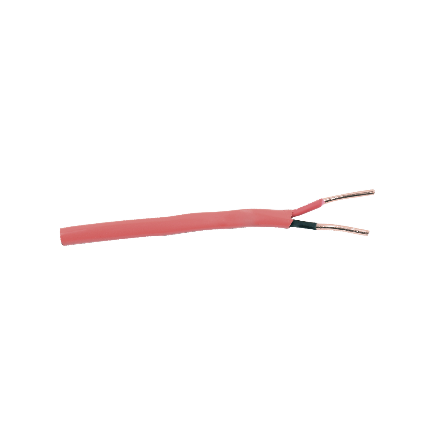 Carrete de Alambre de 305 Metros (1000 Pies) / 2 x 14 AWG / Riser / Tipo FPLR-CL3R / Color Rojo / Para Aplicaciones en Paneles de Detección de Incendio y Sistemas de Evacuación