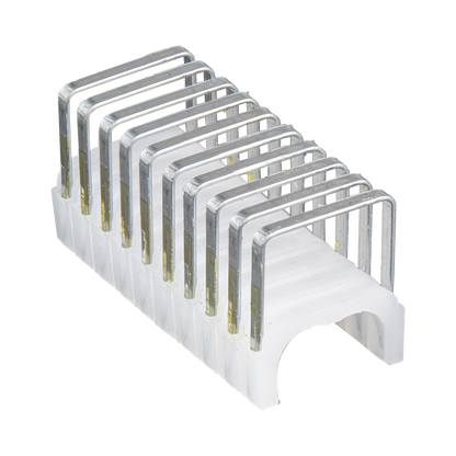 Paquete de 300 Grapas con Aislamiento, para Cables NM (RomexÆ) como 14/3, 14/3G, 12/3 y otros cables de hasta 11/32 x 19/32 (9 mm x 15 mm / 0.35 x 0.59 pulgadas).